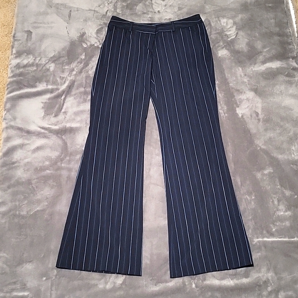 Body by Victoria Blue Striped Pants